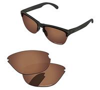 PapaViva Replacement Lenses for Oakley Frogskins Lite OO9374 Sunglasses Frame