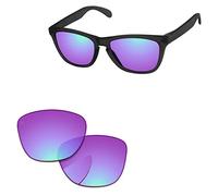 PapaViva Replacement Lenses for Oakley Frogskins OO9013 55mm Sunglass Pure Performance Magenta Golf Pro+