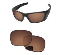 PapaViva Replacement Lenses for Oakley Fuel Cell OO9096 60mm Sunglass Copper Brown Polarized