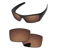 PapaViva Replacement Lenses for Oakley Gascan OO9014 60mm Sunglass Copper Brown Polarized