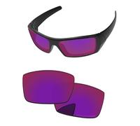 PapaViva Replacement Lenses for Oakley Gascan OO9014 60mm Sunglass Midnight Sun Polarized