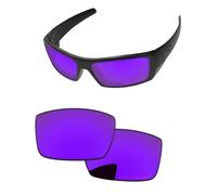 PapaViva Replacement Lenses for Oakley Gascan OO9014 60mm Sunglass Plasma Purple Polarized