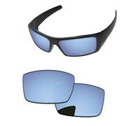 PapaViva Replacement Lenses for Oakley Gascan OO9014 60mm Sunglass Sapphire Blue Polarized