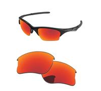 PapaViva Replacement Lenses for Oakley Half Jacket XLJ Fire Red