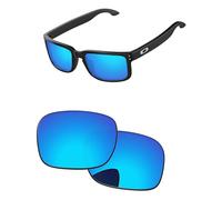 PapaViva Replacement Lenses for Oakley Holbrook Mix OO9384 Pro+ Ice Blue Polarized
