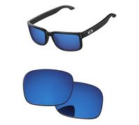 PapaViva Replacement Lenses for Oakley Holbrook XL OO9417 59mm Sunglass Deep Water Pro+ Anti-reflective Polarized