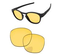 PapaViva Replacement Lenses for Oakley Latch OO9265 Crystal Yellow