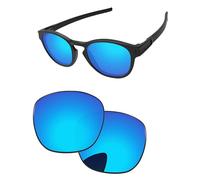 PapaViva Replacement Lenses for Oakley Latch OO9265 Pro+ Ice Blue Polarized