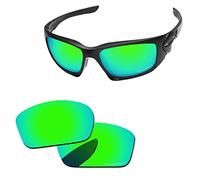 PapaViva Replacement Lenses for Oakley Scalpel OO9095/Scalpel Asian Fit OO9134 Bluish Green - Polarized