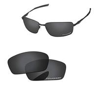 PapaViva Replacement Lenses for Oakley Splinter Black Grey - Polarized