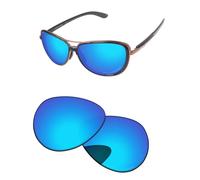 PapaViva Replacement Lenses for Oakley Split Time OO4129 Ice Blue - Polarized