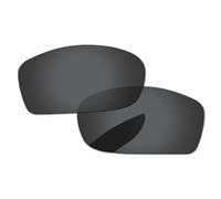 PapaViva Replacement Lenses for Oakley Tinfoil Carbon OO6018 Black Grey - Polarized