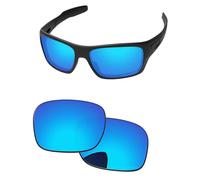 PapaViva Replacement Lenses for Oakley Turbine OO9263 Ice Blue - Polarized