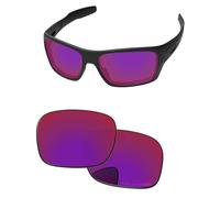 PapaViva Replacement Lenses for Oakley Turbine OO9263 Midnight Sun - Polarized