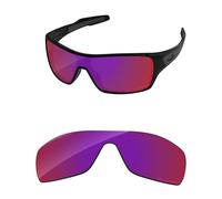 PapaViva Replacement Lenses for Oakley Turbine Rotor OO9307-32mm Sunglass Midnight Sun Polarized