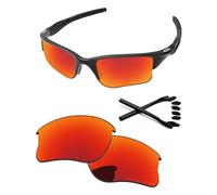 PapaViva Replacement Lenses & Rubber Kits for Oakley Half Jacket 2.0 XL OO9154 62mm Sunglass