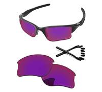 PapaViva Replacement Lenses & Rubber Kits for Oakley Half Jacket 2.0 XL OO9154 62mm Sunglass