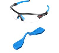 PapaViva Replacement Nose Pad Nosepad Nose Piece Nosepiece for Oakley Radar Path/RadarLock Path/Radar EV Path Series Sunglass - Blue