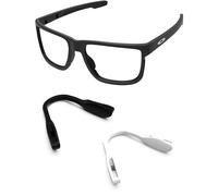 PapaViva Replacement Nose Pad Piece Nosepad for Oakley Split Shot OO9416/Split Time OO4129 Sunglasses - White + Black