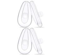 PapaViva Replacement Nose Pads Nose Pieces for Oakley Contrail - 2 Pairs Packed