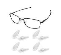 PapaViva Replacement Nose Pads Nose Pieces for Oakley Sway Bar 0.5 OX5076-4 Pairs Packed