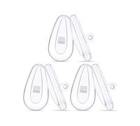PapaViva Replacement Nose Pads Nose Pieces for Oakley Tincup/Tincup Carbon/Tincup 0.5 Ti - 3 Pairs Packed
