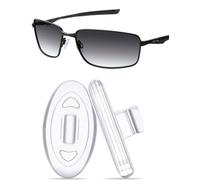 PapaViva Replacement Nose Pads Nosepieces for Oakley Square Wire 2/W Square Wire/Square Wire 2.0/Square Wire 3.0 - Euro Fit (1 Pair Packed)
