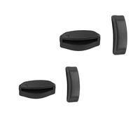 PapaViva Replacement Nose Pads Pieces for Oakley Top Knot OO9434/Top Knot RX OX3238 - Black