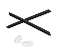 PapaViva Replacement Rubber Kits for Oakley Gauge 6 - Black
