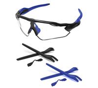 PapaViva Replacement Rubber Kits for Oakley Radar EV Path/Pitch - Blue + Black