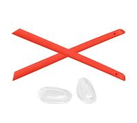PapaViva Replacement Rubber Kits for Oakley Tinfoil OO4083 - Red