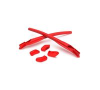 PapaViva Replacement Rubber Kits Nose Pads Pieces & Earsocks for Oakley Flak 2.0 OO9295/Flak 2.0 XL OO9188 Sunglasses - Red
