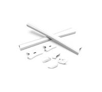 PapaViva Replacement Rubber Kits Nose Pads Pieces & Earsocks for Oakley Flak Jacket OO9008/Flak Jacket XLJ OO9009 Sunglasses - White
