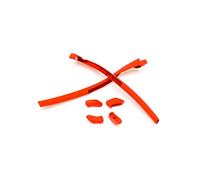 PapaViva Replacement Rubber Kits Nose Pads Pieces & Earsocks for Oakley Half Jacket 2.0 OO9144/Half Jacket 2.0 XL OO9154 - Orange
