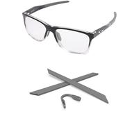 PapaViva Replacement Rubber Kits Nose Pieces & Earsocks for Oakley Activate OX8173 / Activate AF OX8169F - Grey
