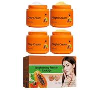 Papaya Brightening and Anti-Blemish Cream, a gentle day and night cream, brightens and moisturizes the skin, fades dark spots, and leaves skin radiant and healthy-looking. Moisturizing