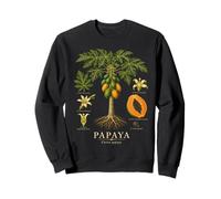 Papaya Carica papaya Plant Anatomy Botany Study Sweatshirt