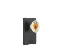 Papaya Fruit Too Sweet to be Sad Funny Laxative Summer vibe PopSockets PopWallet for MagSafe