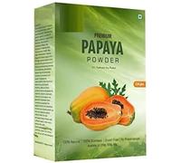 Papaya Leaf Powder for Skin Brightening face Pack for Pigmentation Control Hair Care Products 120 GMS