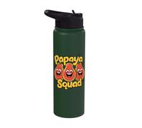 Papaya Squad Stuff | Papayas Fruit | Papaya Stainless Steel Insulated Water Bottle