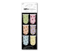 Papboo - 6 pack fruit markers, matte finish for book readers, aesthetic writers