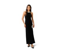 Papell Studio Women's Beaded Halter Velvet Gown in Black | Size: 18 Papell Studio Black 18