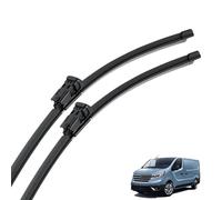 PAPEP 2 Pcs Front Windscreen Wiper Blades for Renault Trafic MK3 2014-2023 26"+19", Exact Fit Replacement All-Season Aerodynamic Wiper Blade Set