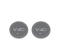 PAPEP 2 pcs LED Car Coasters for Volvo V40, Led Cup Holder Lights for Car 7 Colors Holders Cool Car Accessories Wiring-Free Waterproof