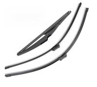 PAPEP Front + Rear Wiper Blades Set for Peugeot 3008 2008 2009-2015 30"+28"+12", Windshield Windscreen Window Brushes Water-Repellent Coating Snow-Proof