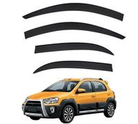 PAPEP Wind Deflectors for Toyota Etios Cross MK1-AK10 2014-2023