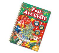 Paper Activity Book Coloring Craft Notebook Kids Foil Art Sticker Projects Activity Pad for Crafting Enjoyment Kids Creativity