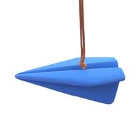 Paper Airplane Car Rearview Charm,Paper Airplane Car Rearview Charm,Aromatic Hanging Air Freshener Paper Airplane | Rear View Pendant for Men and Women.