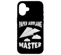 Paper Airplane Master Paper Plane Aviation Aircraft Case for iPhone 16