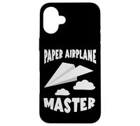 Paper Airplane Master Paper Plane Aviation Aircraft Case for iPhone 16 Plus